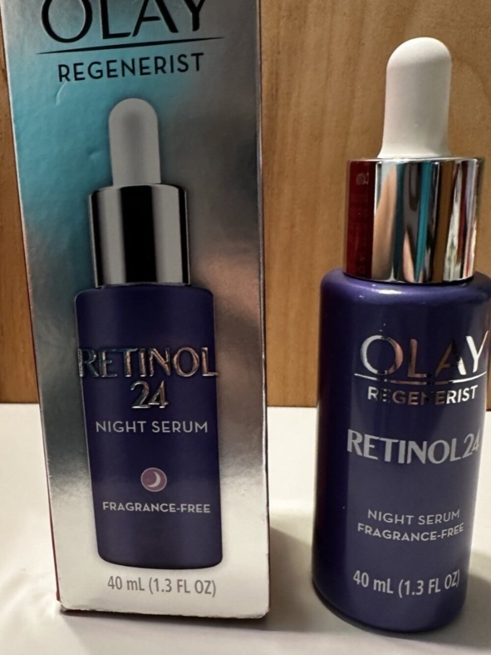 Olay Retinol 24 Max Peptides Night Smoothing Serum 1.3 fl oz Fragrance Free